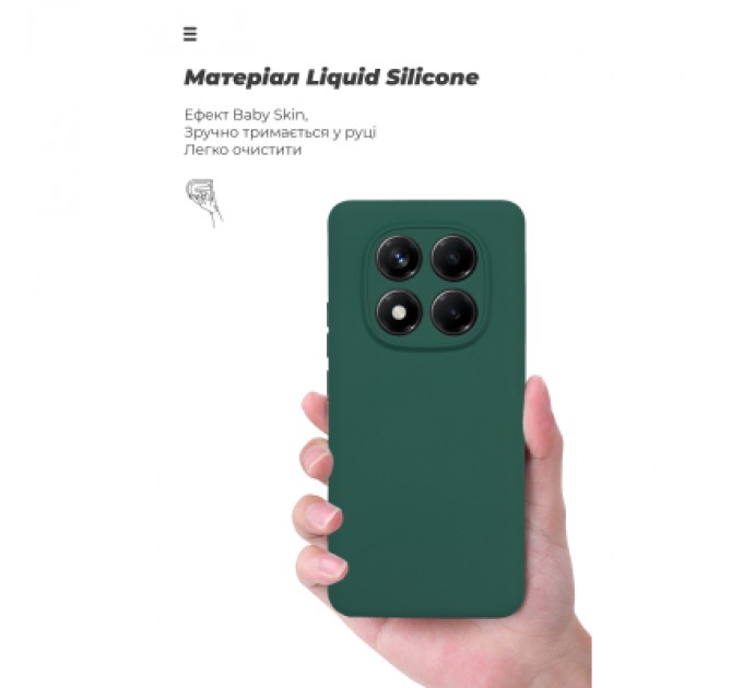 Armorstandart Чохол до мобільного телефона Armorstandart ICON Xiaomi Redmi Note 14 Pro 4G Dark Green (ARM86878)