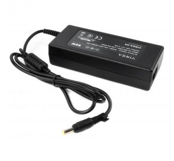 Блок живлення до ноутбуку Vinga HP 90W 19V 4.74A 4.8*1.7 (VPA-1947-HP4817-101)