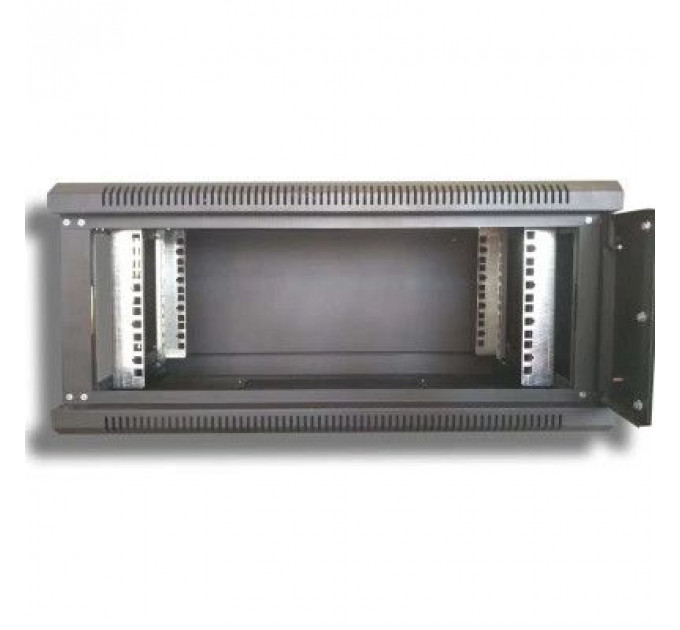 Шафа настінна Hypernet 4U 19" 600x350 (WMNC-35-4U-FLAT-BLACK)