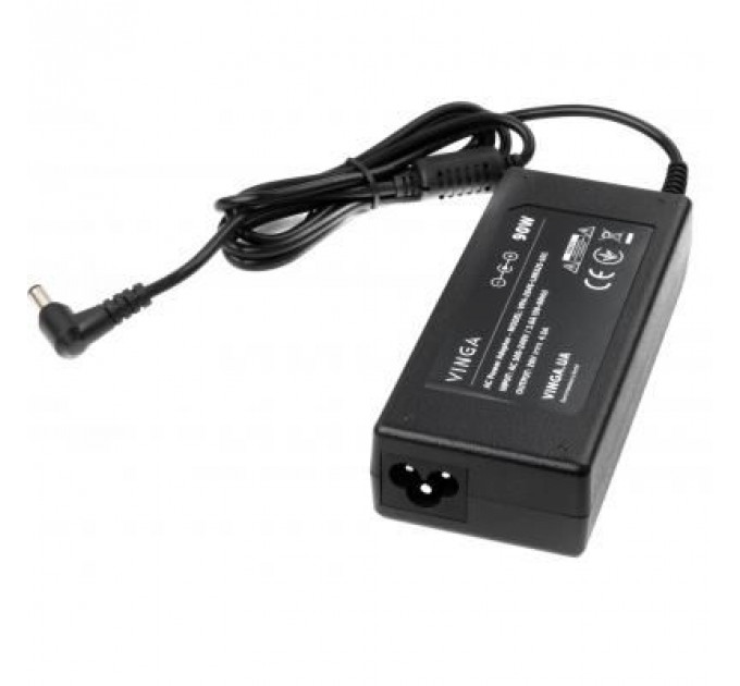 Блок живлення до ноутбуку Vinga Lenovo 90W 20V 4.5A 5.5*2.5 (VPA-2045-LN5525-101)