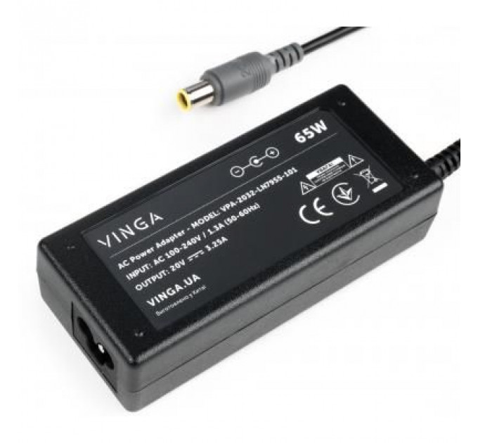 Блок живлення до ноутбуку Vinga Lenovo 65W 20V 3.25А 7.9*5.5 (VPA-2032-LN7955-101)