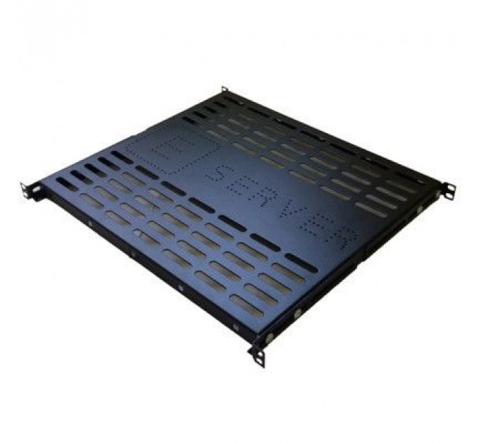 Полка 19" Eserver 1U глибина 450 мм. (PS-1U-450-B)