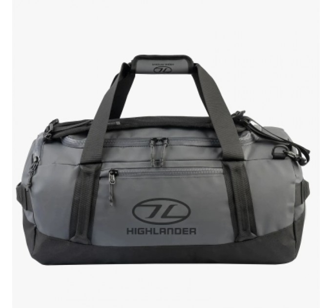 Highlander Дорожня сумка Highlander водозахисна Hauler Duffel 45L Dark Grey (DB132-DGY) (931676)