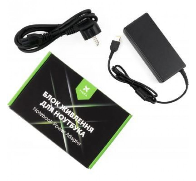 Блок живлення до ноутбуку Vinga Lenovo 90W 20V 4.5A square (VPA-2045-LNSQ01-101)
