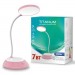 TITANUM Настільна лампа TITANUM LED DC3  7W 3000-6500K USB рожева (TLTF-022P)