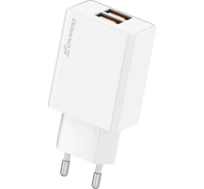 Grand-X Зарядний пристрій Grand-X CH-15W 2xUSB 10.5W Black (CH-15W)