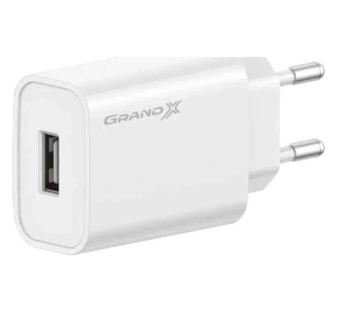 Grand-X Зарядний пристрій Grand-X CH-550W Quick Charge USB QC3.0 Black (CH-550W)
