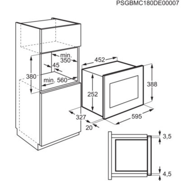Electrolux Мікрохвильова піч Electrolux LMS2203EMX