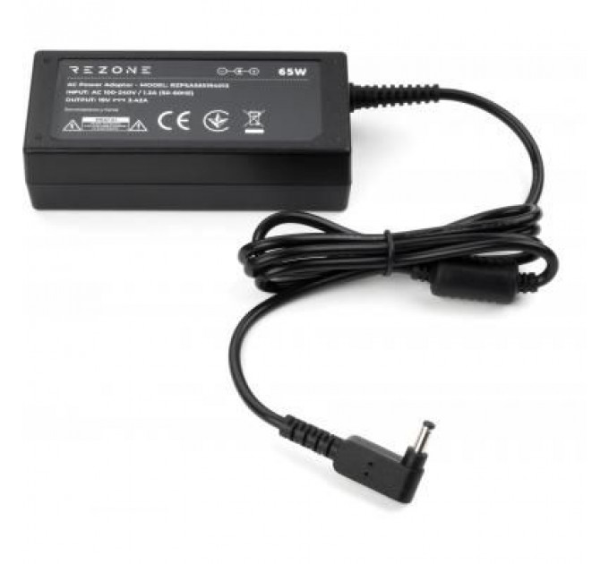 Блок живлення до ноутбуку Rezone ASUS 65W 19V 3,42A 4.0 *1.35 (RZPSAS65194013)