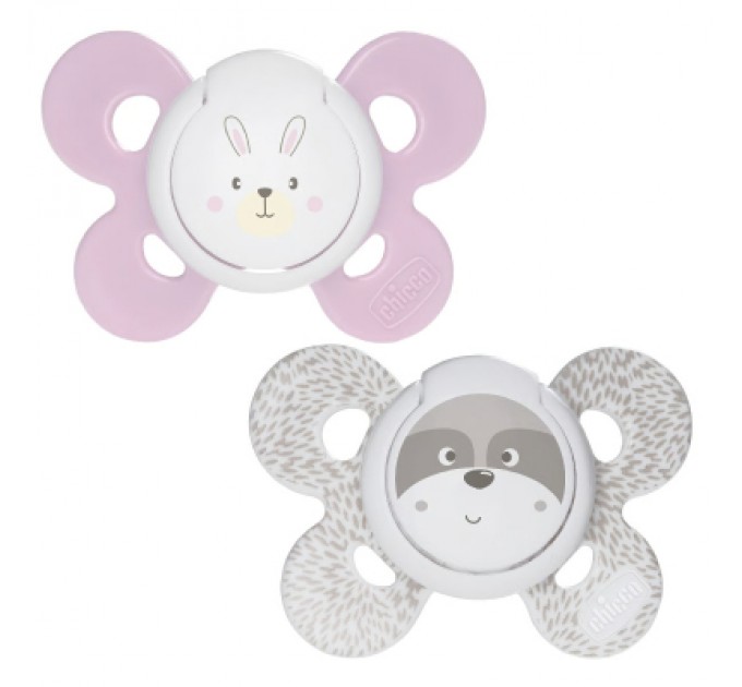 Chicco Пустушка Chicco Physio Comfort силіконова від 2 до 6 місяців 2шт. (рожева) (74931.11.00)