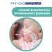Chicco Пустушка Chicco Physio Comfort силіконова від 2 до 6 місяців 2шт. (рожева) (74931.11.00)