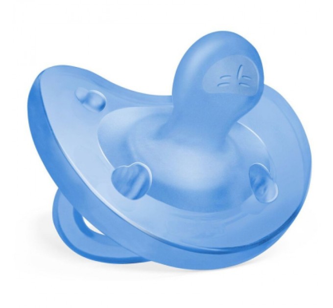 Chicco Пустушка Chicco Physioforma Soft силіконова від 6 до 16 місяців, 1шт. (блакитна) (73091.95)