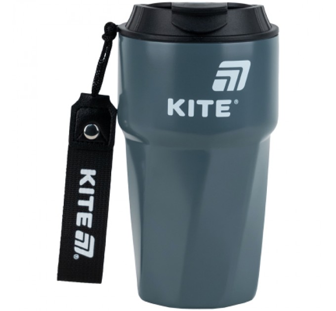 Kite Термокружка Kite 450 мл сіра (K25-1220-1)
