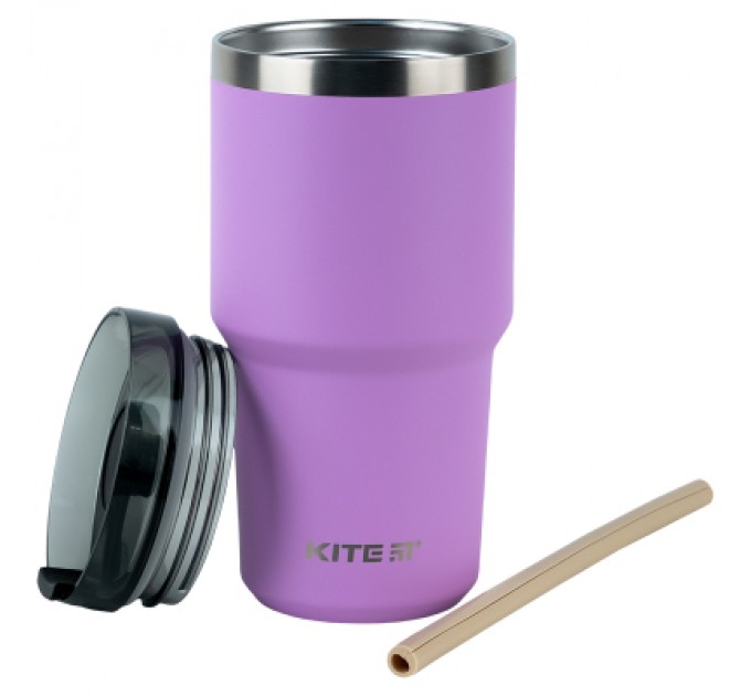 Kite Термокружка Kite 600 мл фіолетова (K24-1206-2)