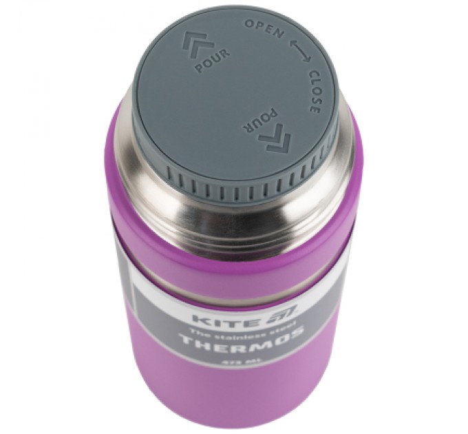 Kite Термос Kite 473 мл фіолетовий (K25-320-3)