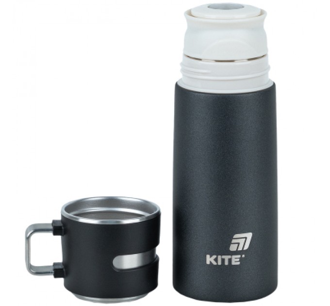 Kite Термос Kite 350 мл чорний (K25-1223-1)