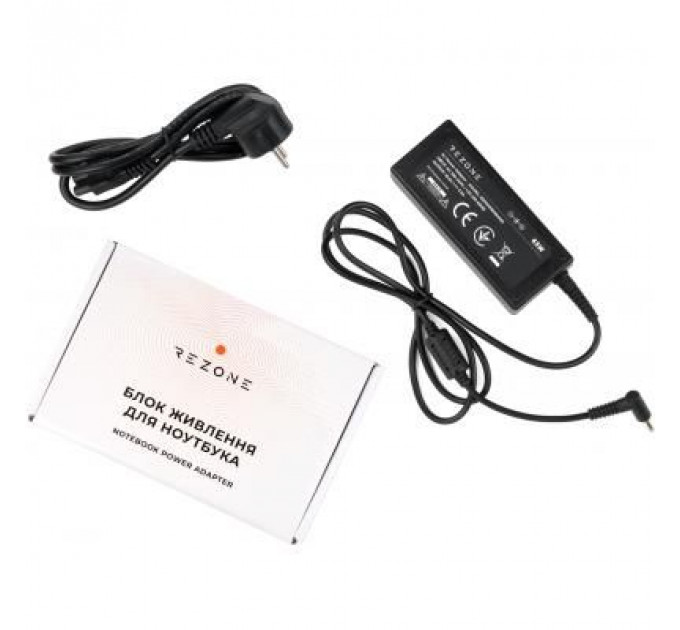 Блок живлення до ноутбуку Rezone HP 65W 18.5V 3.5А 4.5*3.0 (RZPSHP65184530)