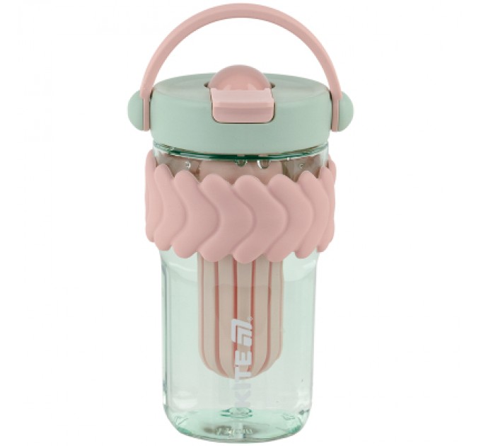 Kite Пляшка для води Kite 700 мл м'ятно-рожевий (K25-1230-3)