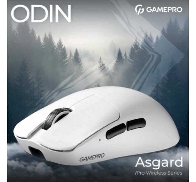 GamePro Мишка GamePro Asgard Odin 8K Wireless/USB White (GM035W)