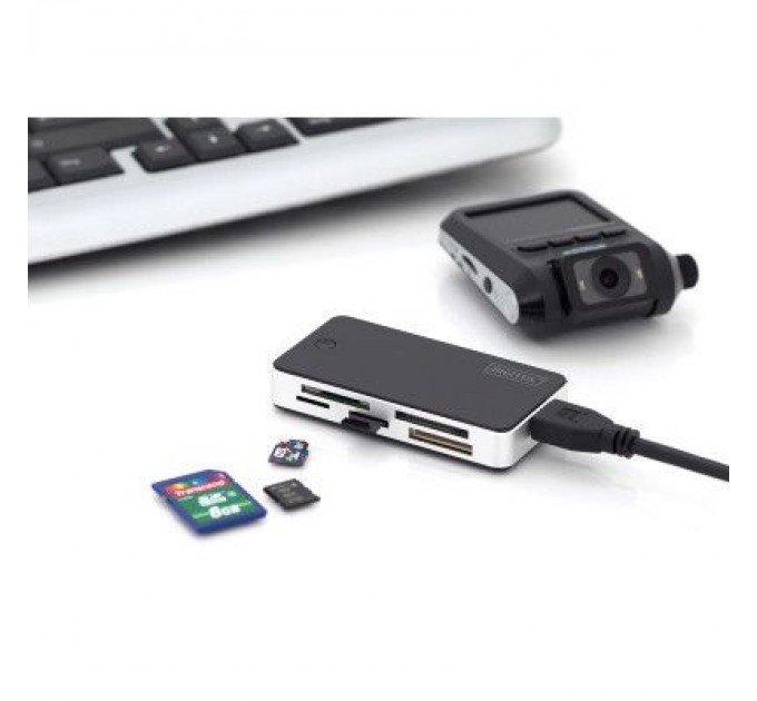Зчитувач флеш-карт Digitus USB 3.0 All-in-one (DA-70330-1)