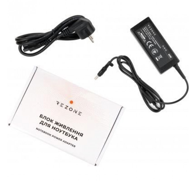 Блок живлення до ноутбуку Rezone HP 65W 18.5V 3.5А 4.8*1.7 (RZPSHP65184817)