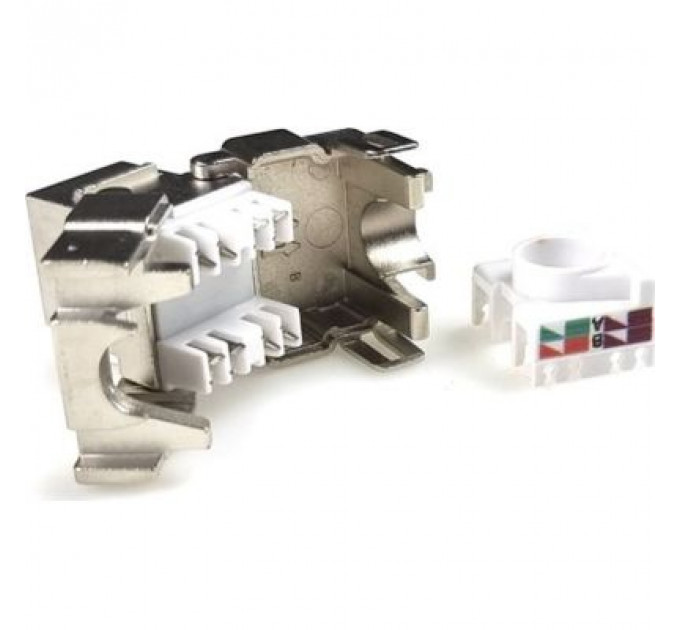 Модуль Keystone RJ45 STP, кат.6, вузький, Toolless, безінструментальний Eserver (WT-2201B)
