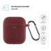 Armorstandart Чохол для навушників Armorstandart Ultrathin Silicone Case With Hook для Apple AirPods 2 Burgundy (ARM59680)