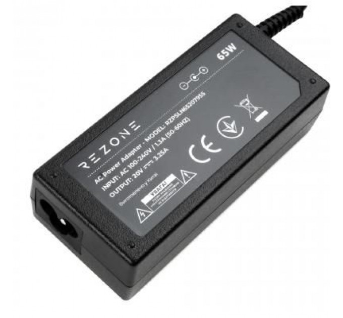 Блок живлення до ноутбуку Rezone Lenovo 65W 20V 3.25А 7.9*5.5 (RZPSLN65207955)