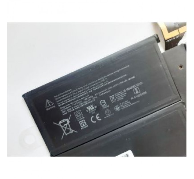 Акумулятор до ноутбука Microsoft Surface Pro 5 (Model 1796) G3HTA038H, 5940mAh (45Wh), 4cell, (A47516)