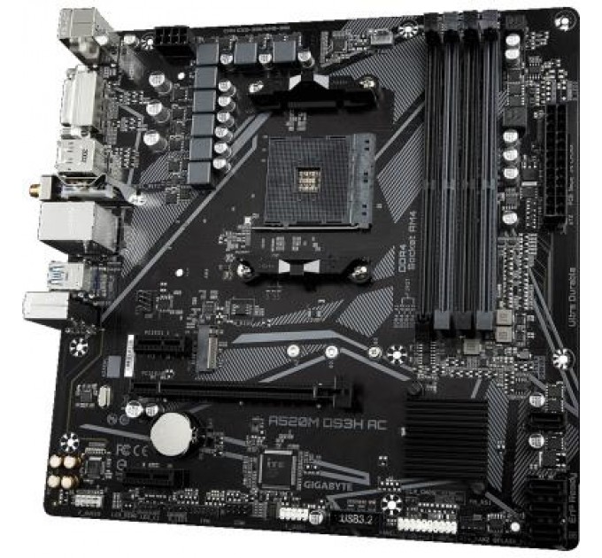Материнська плата GIGABYTE A520M DS3H AC