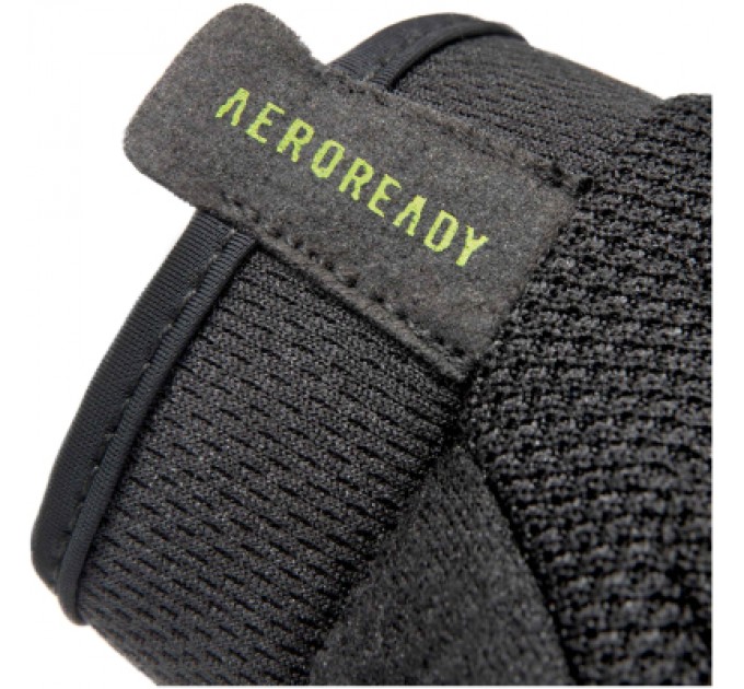 Adidas Рукавички для фітнесу Adidas Essential Training Gloves ADGB-15003GN чорний, зелений L (885652025973)
