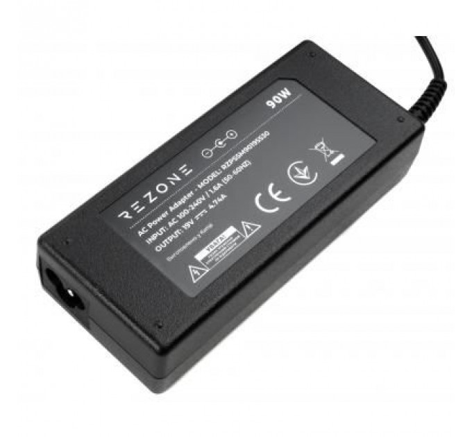 Блок живлення до ноутбуку Rezone Samsung 90W 19V 4.74А 5.5*3.0 (RZPSSM90195530)