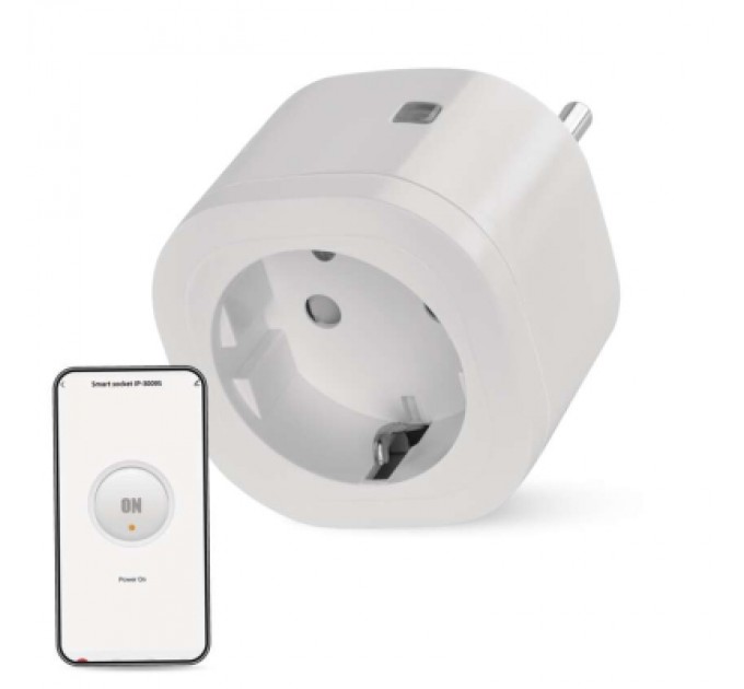 EMOS Розумна розетка WIFI P5533 GoSmart, ZigBee 3.0, IP44 EMOS (P5533)