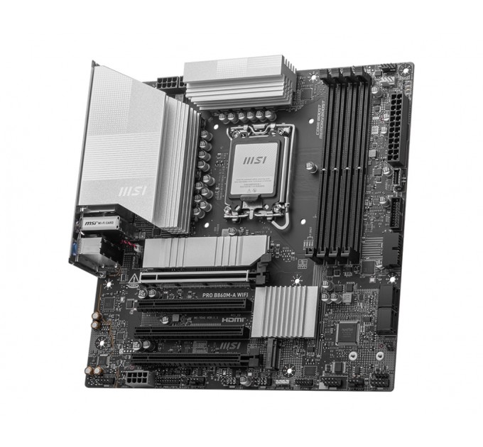MSI Материнська плата MSI Pro B860M-A WiFi Socket 1851