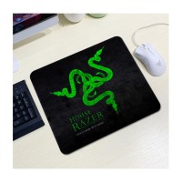Килимок для мишки Voltronic Razer 12 Black/Green (YT-RZ12)