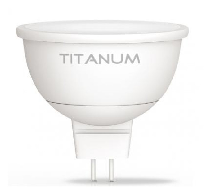 TITANUM Лампочка TITANUM MR16 6W GU5.3 4100K 220V (TLMR1606534)
