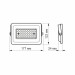 Videx Прожектор Videx LED  30W 5000K 220V (VL-F2e-305W)