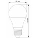TITANUM Лампочка TITANUM A60 12W E27 3000K (TLA6012273)