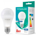 TITANUM Лампочка TITANUM A60 8W E27 4100K (TLA6008274)