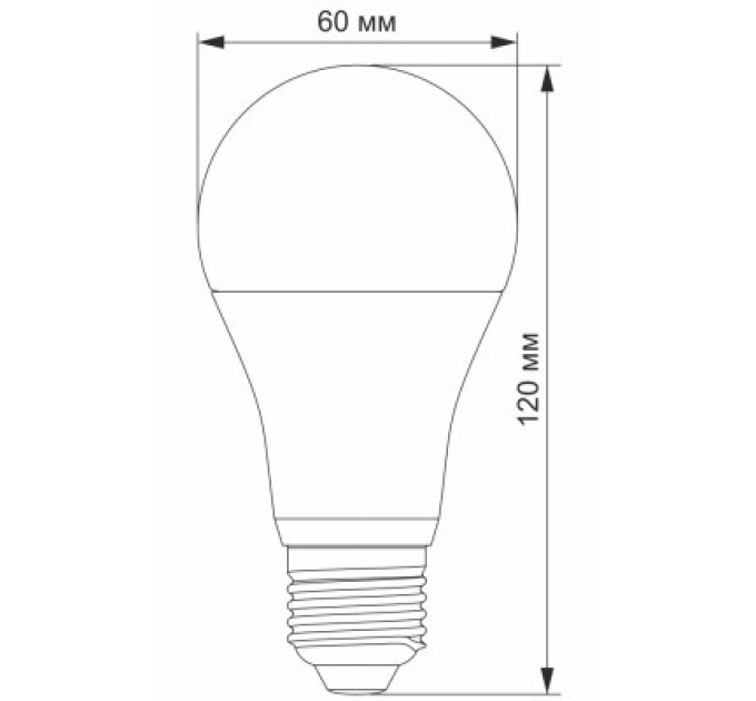 Videx Лампочка Videx A65e 15W E27 4100K (VL-A65e-15274)