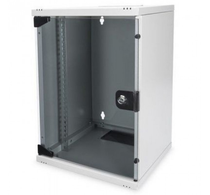 Шафа настінна Digitus 9U 10" 312x300, стекляные двери, 30kg max (DN-10-09U)