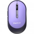 Havit Мишка Havit HV-MS78GT Wireless Black-Purple (6939119041229)