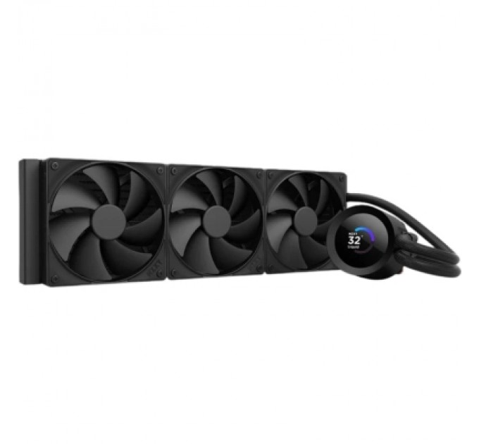 NZXT Система рідинного охолодження NZXT Kraken Plus V2 360mm AIO liquid cooler w/Displ (RL-KN360-B2)