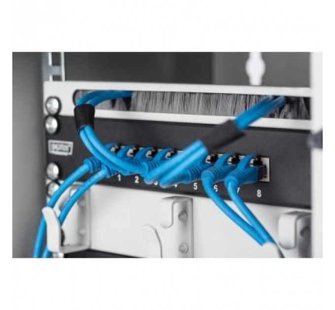 Кабельний організатор Digitus 10" 1U три кольца (DN-10ORG-1U)