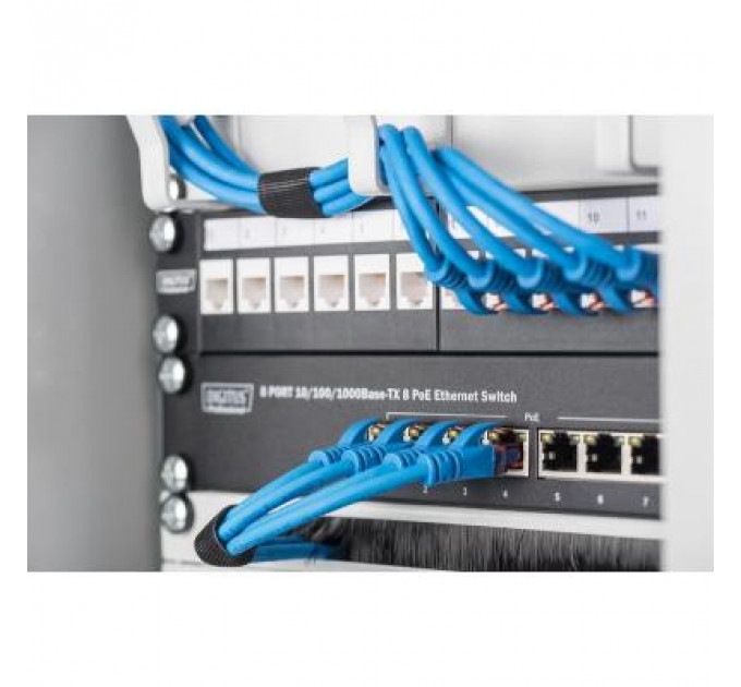 Кабельний організатор Digitus 10" 1U три кольца (DN-10ORG-1U)