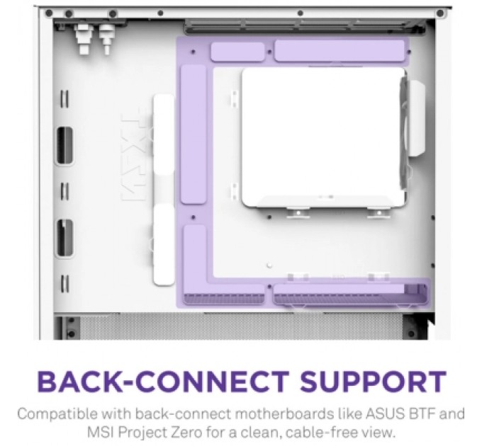 NZXT Корпус NZXT H3 Flow All White (CC-H31FW-01)