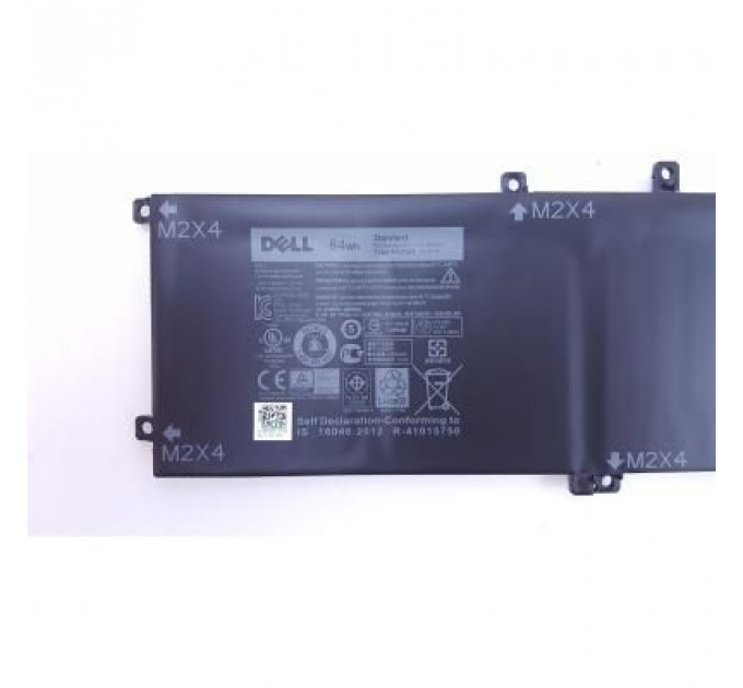 Акумулятор до ноутбука Dell XPS 15-9550 (long) 4GVGH, 84Wh (7260mAh), 6cell, 11.4V, Li-i (A47245)