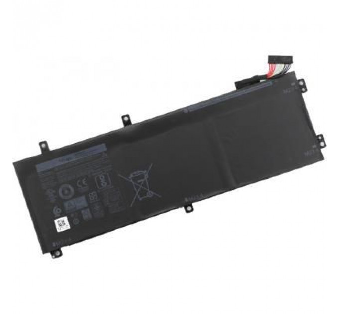 Акумулятор до ноутбука Dell XPS 15-9560 (short) H5H20, 56Wh (4649mAh), 3cell, 11.4V, Li- (A47314)
