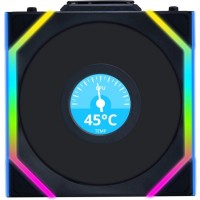 Кулер до корпусу Lian Li Uni Fan SL WIRELESS LCD Reverse, 120-1 (G99.12RSLLCD1W1B.00)
