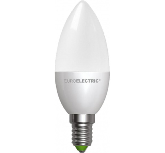 EUROELECTRIC Лампочка EUROELECTRIC LED CL 6W E14 4000K 220V (LED-CL-06144(EE))